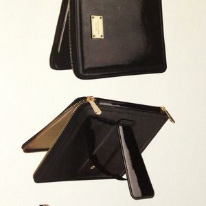 RESERVED Michael Kors IPad Case Black Patent NEW