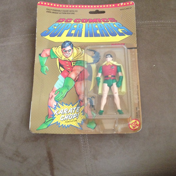 1989 DC Comics Super Heroes Robin Action Figure