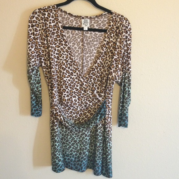 Leopard print dress