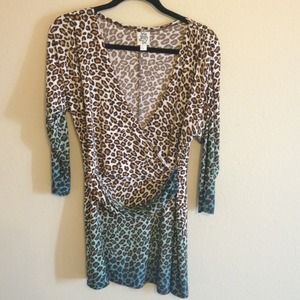 Leopard print dress