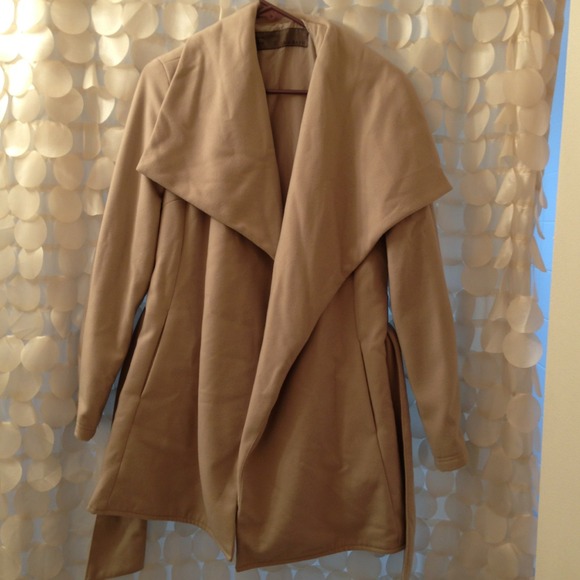 Zara khaki coat