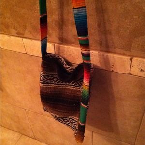 Navajo blanket style messenger bag