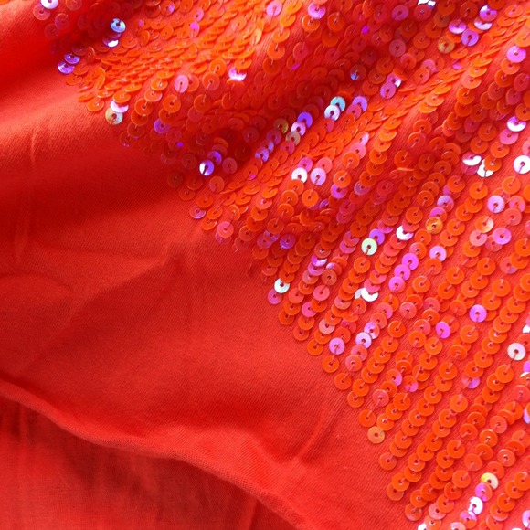 Fabulous boutique brand coral tank T-shirt NWT - Picture 3 of 3