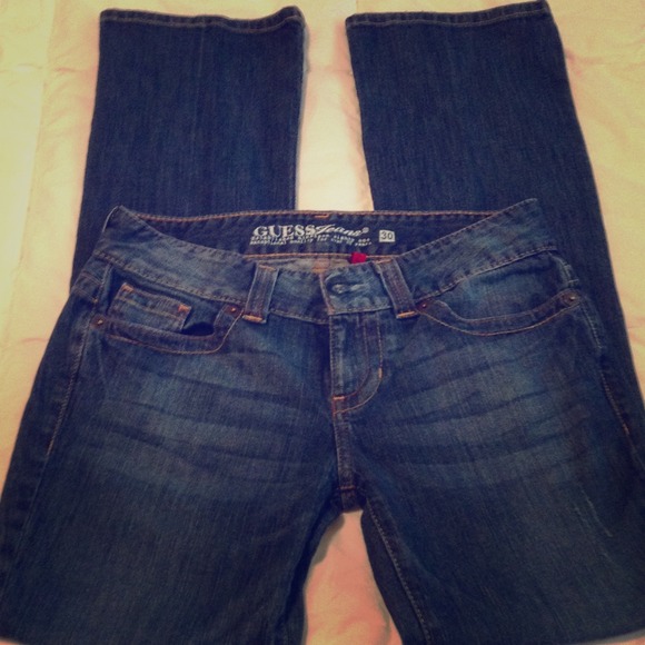 Guess daredevil boot cut jeans