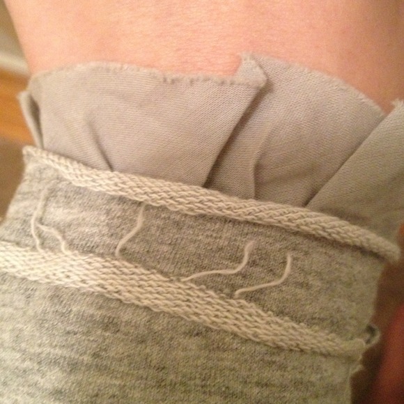 Gray Ruffle Blazer - Picture 3 of 3