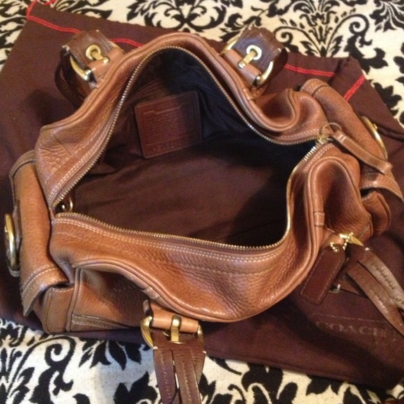 purse with braided strap