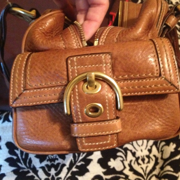 purse with braided strap