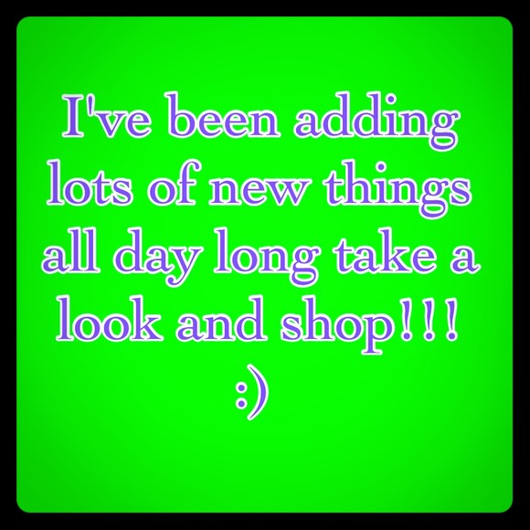 Lots of new items!!!!!