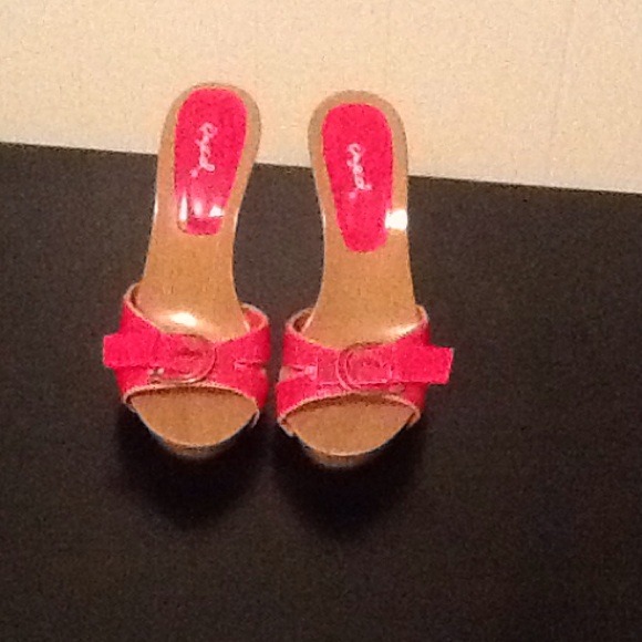 Red heels from Miami BRAND NEW!!!