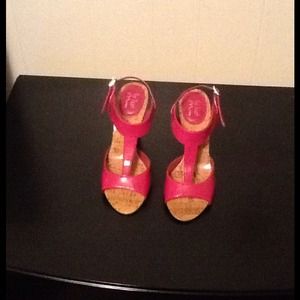 Fuchsia high heels BRAND NEW!!!!!!