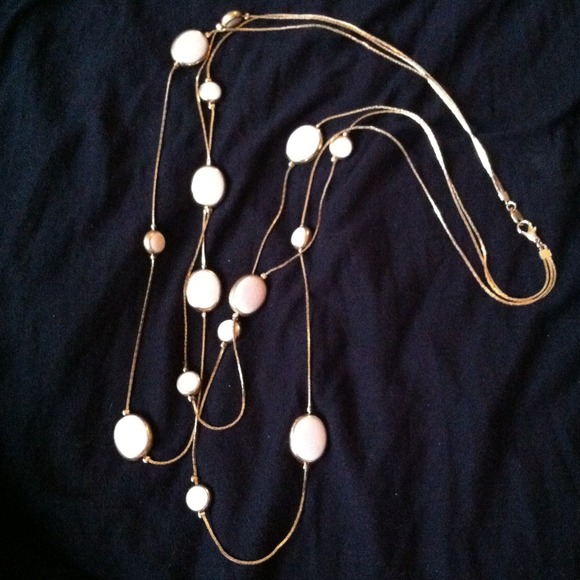 Layered beaded chain