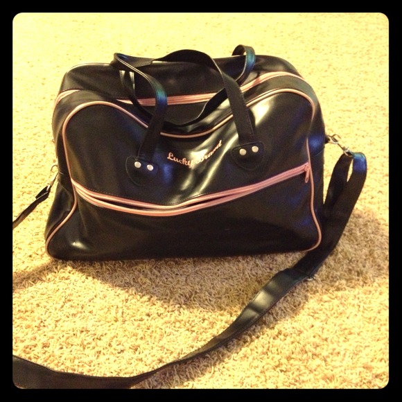 ⚡REDUCED! ⭐ Lucky brand leather duffle