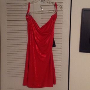 NWT red Coogi Swim dress coverup REDUCED!!
