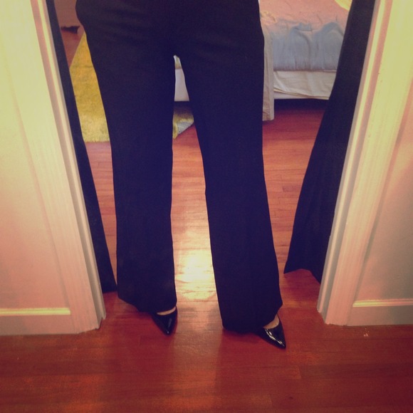 💋SOLD IN BUNDLE💋Black dressy pants made in Italy