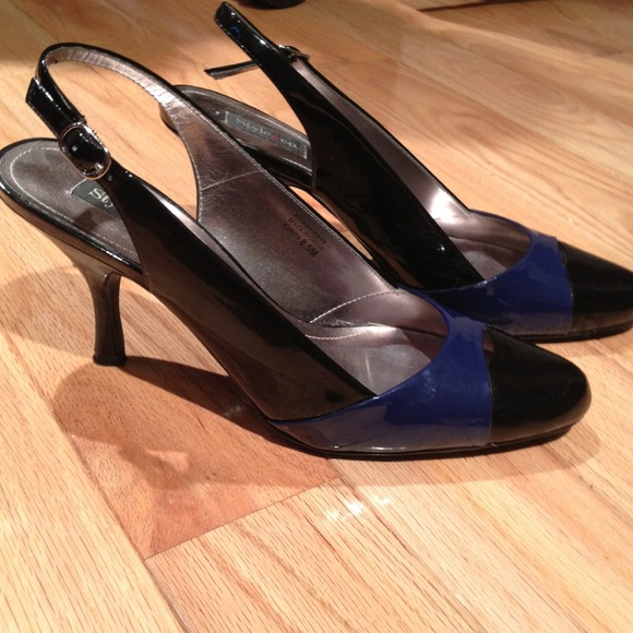 💋SOLD💋bundle😜Style & Co blue & black patent