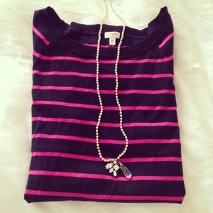 Jcrew boatneck sweater