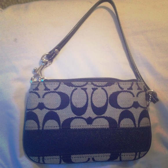 Authentic coach wristlet