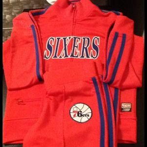 Official 76ers NBA track suit BRAND NEW!!!