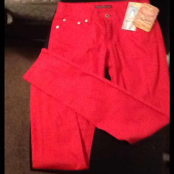 red skinny jeans BRAND NEW!!