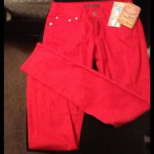 red skinny jeans BRAND NEW!!