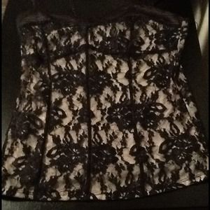 Lace tank top