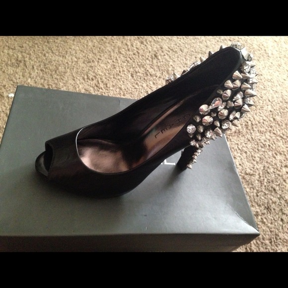 Michael Black stud & spike heels