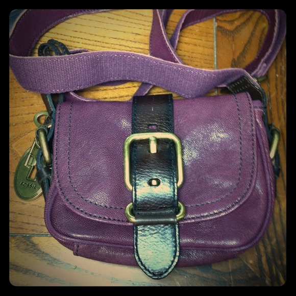 *hold* Authentic Plum and Brown Fossil "Emory"