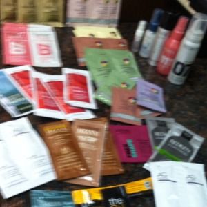 Mega lot over 35 Hair samples !