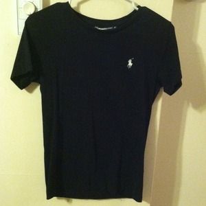 Ralph Lauren black t shirt