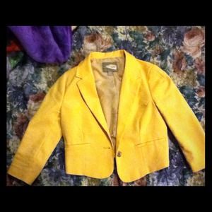 🚫Reserved🚫H&M nude yellow Blazer