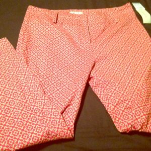 Capris gold and orange