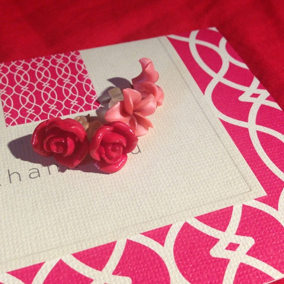 New bundle flowers earring