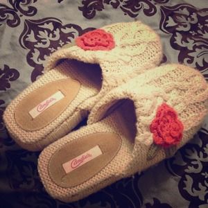 Candies crochet clogs size 10