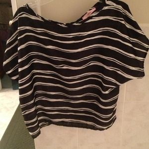 Comfy zebra top!