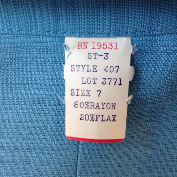 ✨Vintage NOS 60s Dress Suit ~ Mad Men!!! - Picture 5 of 6