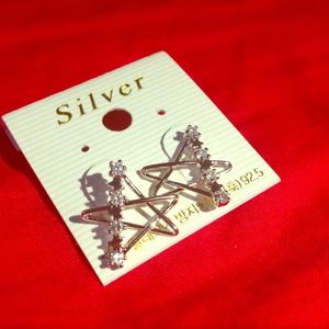 New big star earrings