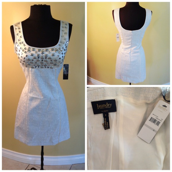 White cocktail dress - Picture 1 of 1