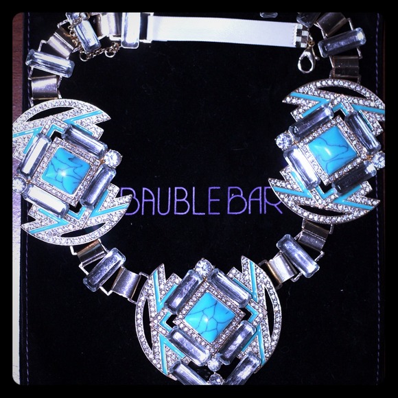 BaubleBar Art Deco Necklace