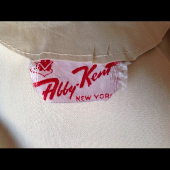 🌸Vintage 50s Abby-Kent New York Cotton Dress - Picture 3 of 4