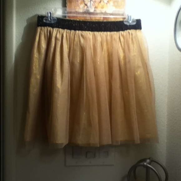 Decree Baby Pink Sparkly Skirt