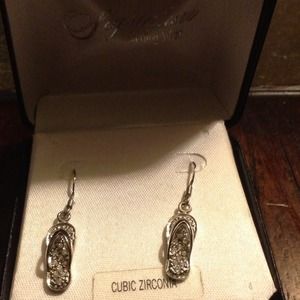 Flip flop earrings