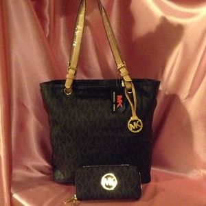 MK handbag and wallet