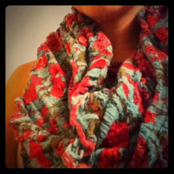 Beautiful floral scarf