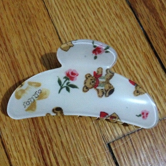 Teddy Bear Hair Clip