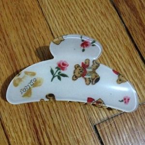 Teddy Bear Hair Clip