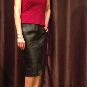 ❌SOLD❌New cow leather skirt