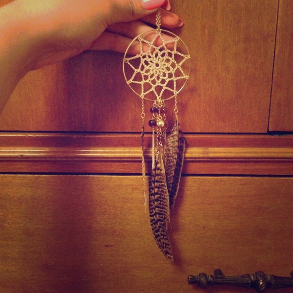 Dream catcher necklace
