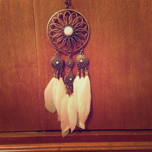 Dream catcher necklace