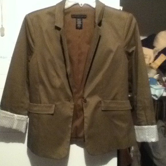 Brown blazer