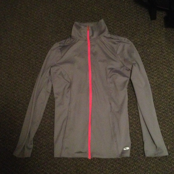 Gray track jacket and Nike 6.5 shoes BUNDLE